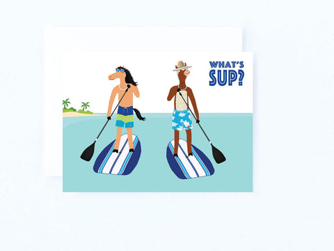 What's SUP Paddleboard Card