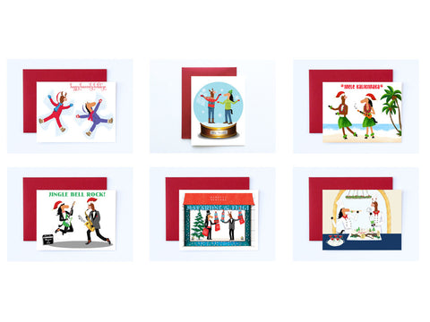 Boxed Set of 6 Assorted Holiday Cards
